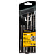 Coffret de 5 forets béton ROCKFASTER SDS+ 3 et 6 taillants - diamètre 5/6 x 110 mm et 6/8/10 x 160 mm
