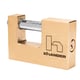 Cadenas rectangulaire en laiton
