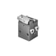 Distributeur électropneumatique à poussoir série VS - G1/8" - 4/2 monostable - VS-4-1/8