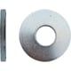 Rondelle plate pour boulon de charpente bois zingué
