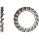Rondelle éventail à dentures extérieures (AZ) DIN 6798 A Inox A2