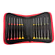 Jeu de 12 tournevis micro-précision : 4 plats + 3 Phillips® + 5 Torx®