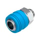 Coupleur rapide série KD4 - D=8 mm - G1/4" - KD4-1/4-A