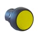 Tête de bouton-poussoir affleurant série 800FP-F - plastique - 22,5 mm - jaune - 800FP-F5