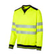 Sweat col rond haute visibilité LUKLIGHT jaune