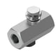 Limiteur de débit unidirectionnel série GR - G1/4" - 10 bar - 370l/mn - GR-1/4