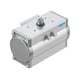 Vérin oscillant série DFPD - Taille=80 - Compact - Double effet - DFPD-80-RP-90-RD-F0507