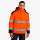 Veste haute visibilité PHOTON orange + batterie BATV01