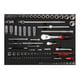 Servante SERVI-630 avec 6 tiroirs et composition de 135 outils