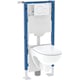 Bâti-pack WC Duofix et WC suspendu Renova