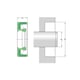 Bague à lèvres nitrile NBR 70 shore HMSA10 RG 45 x 75 x 7 mm