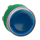 Tête bouton poussoir lumineux DEL série ZB5AW - 22 mm - bleu - ZB5AW363