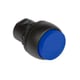 Tête de bouton-poussoir allongée série 800FP-E - plastique - 22,5 mm - bleu - 800FP-E6