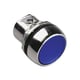Tête de bouton-poussoir affleurant série 800FM-F - métal - 22,5 mm - bleu - 800FM-F6