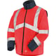 Blouson haute-visibilité 2 en 1 SIRIUS EVO OGT rouge / marine