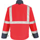 Blouson haute-visibilité 2 en 1 SIRIUS EVO OGT rouge / marine