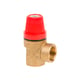 Soupape de sécurité F-F 1/2 - 3 bar - 110ºC