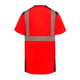 T-shirt haute visibilité BALI rouge/marine