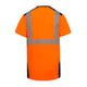 T-shirt haute visibilité BALI orange/marine