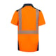 Polo haute visibilité BORNEO2 orange/marine