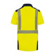 Polo haute visibilité BORNEO2 jaune/marine - M