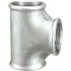 Té égal galvanisé femelle 130