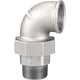 Coude union mâle femelle joint conique 98 galva