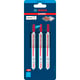 Lame de scie sauteuse carbure T301CHM Plastic Composites - 117 mm - 3 pièces