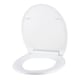 Abattant wc autoclip blanc