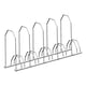Rack à vélos en acier zingué 5places