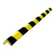 Protection d'angle jaune / noir - 750 x 30 x 15 mm