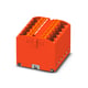 Bloc distributeur PTFIX - 12 voies - IDC - rouge