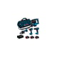 Lot de 4 outils électroportatifs 18V 0615A002M6 - Perceuse-visseuse à percussion GSB 18V-65 + Meuleuse d'angle GWS 18V-8 + Perforateur SDS plus GBH 18V-22 + Visseuse à chocs GDX 18V-200