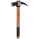 Marteau de coffreur PROFI arrache clou avec manche hickory 700 grammes
