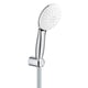 Ensemble de douche 2 jets 8 l avec support mural Tempesta 110 Chromé