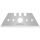 Lame trapézoïdale en inox n°610 pour couteau SECUNORM 53 x 19 x 0,63 mm en boite de 10 pièces