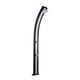 Douche aluminium Spring 30L - anthracite / inox + rince pied