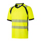 T-shirt manches courtes haute visibilité TO5 jaune/marine