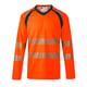 T-shirt manches longues haute visibilité TO5 orange/marine