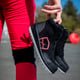 Chaussures hautes BAIANA noires/roses S3S