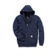 Sweat à capuche zippé K122 bleu marine