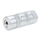 Agrafe hydraulique 4 mors PRO série 07201 - D=15 mm - L=36 mm - M 10 - acier - blister de 1 - 07201000