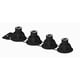 Pied de douche extra long pour receveur de douche - Grappe de 4