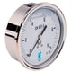 Manomètre 216 simple graduation glycèrine axial inox - 10 bar - 1/4" - diamètre 63 mm