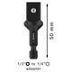 Adaptateur hexagonal 1/4"