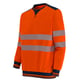 Sweat haute visibilité LUKLIGHT GRS® orange/marine