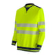 Sweat haute visibilité LUKLIGHT GRS® jaune/marine