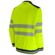 Sweat haute visibilité LUKLIGHT GRS® jaune/marine