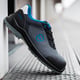 Chaussures basses BOOSTERA noires/bleues S3S