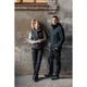 Chaussures hautes BOOSTRAM noires/bleues S3S